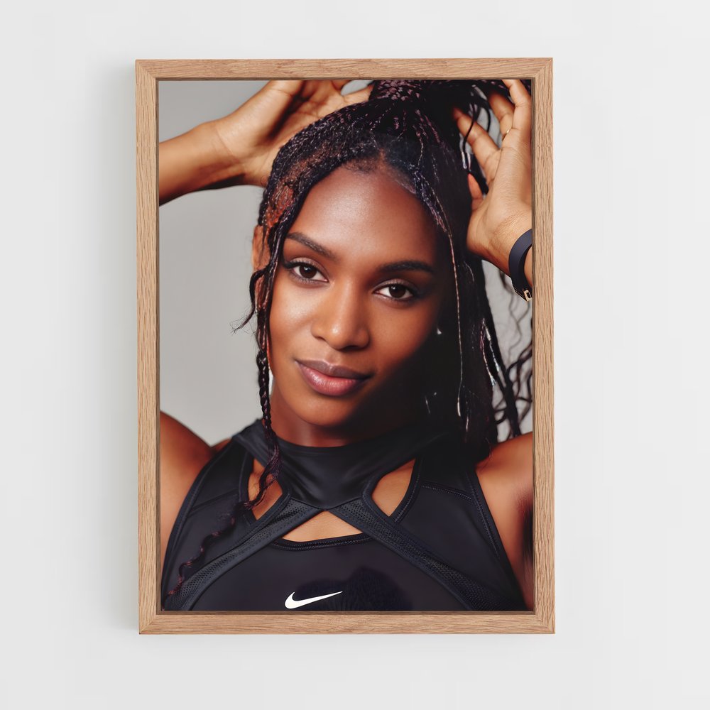 Poster Serena, Icone de la Victoire – affiche Athlétisme (vue 4)